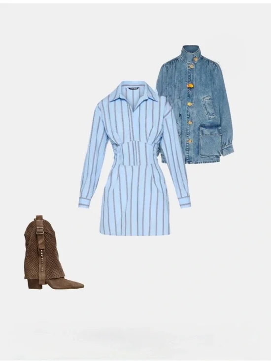 Steve Madden AUBRIELLE Taupe Suede Leather Cuffed Boot -Made in Italy- Size EU38 - Picture 8 of 9